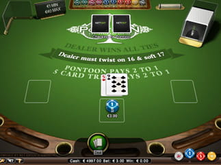 Blackjack Game Powered by NetEnt