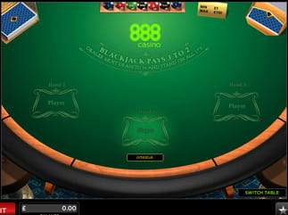 Dragonfish Classic Blackjack at 888 Casino