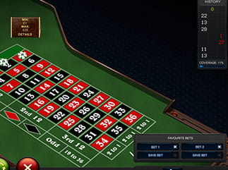 Save up to 4 Favourite Bets in Premium Roulette Pro
