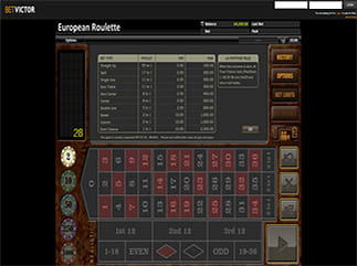 European Roulette from Realistic Games Has the La Partage Rule